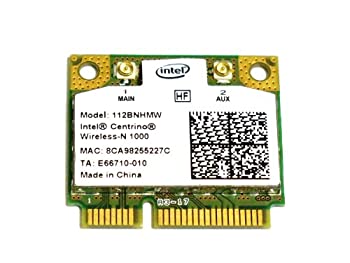 šIntel Centrino Wireless-N 1000112BNHMWˡ802.11b/g/n300MbpsPCI-E mini half Card