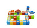 【中古】HEROS 積み木35ピース まち&みなとセット HR-4260