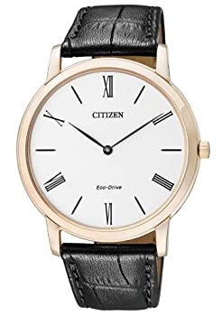 【中古】 シチズン CITIZEN 腕時計 ECO-DRIVE STILLETO SUPER THIN エコドライブ AR1113-12B メンズ 逆輸入