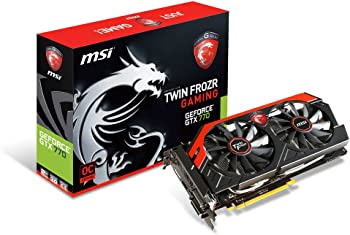 【中古】MSI社製 NVIDIA GeForce GTX770搭載ビデオカード オーバークロック N770GTX Twin Frozr 4S OC