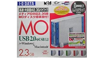 【中古】【非常に良い】アイ・オー・データ iConnect搭載 USB 2.0対応 大容量 2.3GB MOドライブ MOA-i2.3/US2