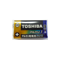【ネコポス発送可】TOSHIBA 6LF22AG アルカリ1 9V型 東芝／アルカリ乾電池 006P 水銀ゼロ使用 チューナー／メトロローム