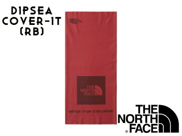 TNF ジプシーカバーイット RB DIPSEA COVER-IT NN02077 ザ ノース フェイス ネックゲイター チューブ (レッドスクエアロゴベーシック)