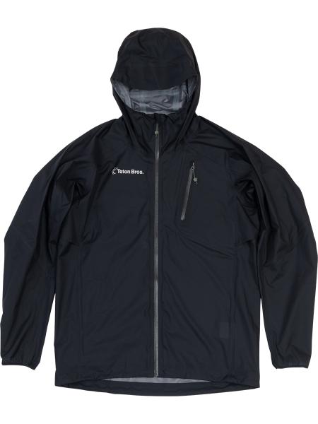 teton bros / ティートンブロス フェザーレインフルジップジャケット　BLK (ブラック) Feather Rain Full Zip Jacket 047-tb22101012-l 4582594774575