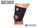 PRO-TEC / vebN V[gX[u@j[T|[g (ubN) Short Sleeve Knee Support 079-95035-s 785702060001