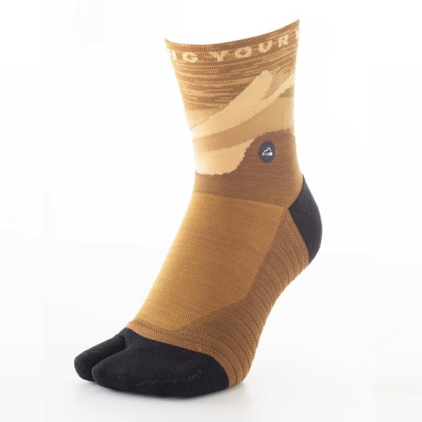 milestone / マイルストーン オリジナルソックス 足袋型 GLD (デューンゴールド) Original Socks Tabi GLD 096-mss003gld 4955458994042