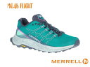 merrell / メレル モアブ フライト MR (マリーン) レディース ウィメンズ トレイルランニング シューズ トレラン スパイク 軽登山 靴 ハイキング ローカット MOAB FLIGHT Women 039 s Trail Running Shoes 100-j066814-090 999