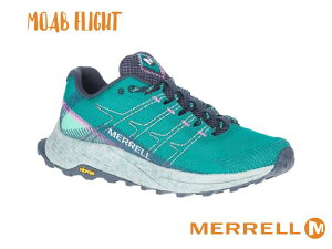 merrell / メレル モアブ フライト MR (マリーン) レディース ウィメンズ トレイルランニング シューズ トレラン スパイク 軽登山 靴 ハイキング ローカット MOAB FLIGHT Women's Trail Running Shoes 100-j066814-090 999