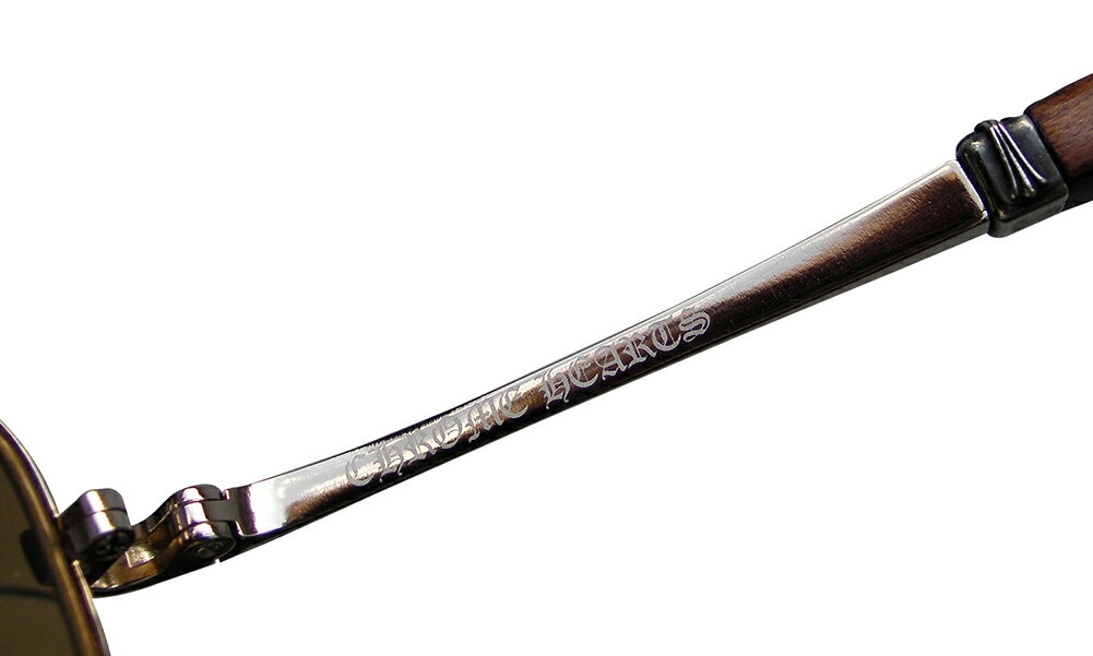 CHROME HEARTS SKYSAW III GOLD PLATED MAHOGANY クロムハーツ サングラス【中古】