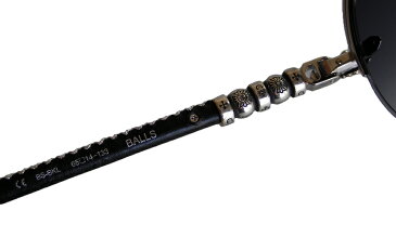 CHROME HEARTS BALLS Brushed Silver-Black Leather クロムハーツ アイウェア 眼鏡