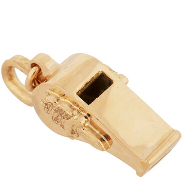 CHROME HEARTS TINY WHISTLE GOLD DAGGER　クロムハーツ　タイニー　ホイッスル　ゴールド　ダガー　笛