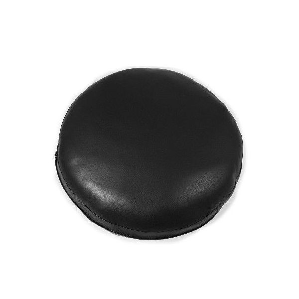 CHROME HEARTS LEATHER ROUND CUSHION　クロムハーツ　レザーラウンド　クッション　セメタリークロス