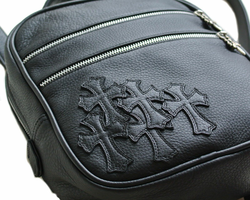 CHROME HEARTS TAKA BACK PACK クロムハーツ バックパック 「　TAKA　/　タカ 」 ブラックレザー　クロスパッチ