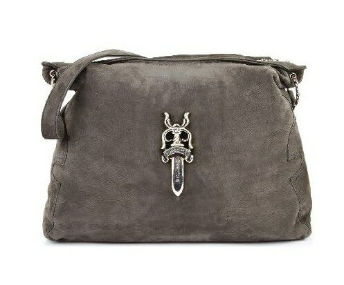 CHROME HEARTS LITTLE LYON SHOULDER BAG W/XTRA LG DAGGER クロムハーツ　LIT TLE LYON バッグ　グレー／エキストラ　ラージダガー