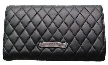 CHROME HEARTS WAVE WALLET #4 QUILTED 3 SNAP CH PLUS クロムハーツ ウォレット WAVE WALLET #4 キルト 3 SNAP CHプラス モチーフ