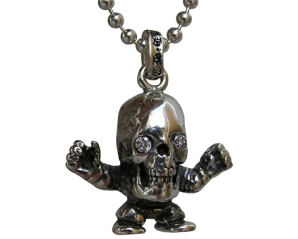 Pendant Tops - CHROME HEARTS TINY FOTI HARRIS TEETER CHARM W/ DIAMOND クロムハーツ　タイニー FOTI HARRIS TEETER　チャーム　ダイヤ【中古】