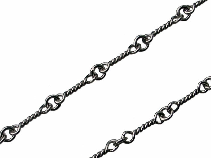 CHROME HEARTS TWIST NECKLACE CHAIN 18K 30 inch ϡġĥȥͥå쥹