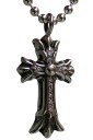 CHROME HEARTS DOUBLE CH CROSS CHARM PAVE DIAMOND クロムハーツ ダブル CHクロス チャーム パヴェダイヤモンド