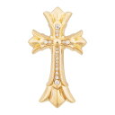 CHROME HEARTS DOUBLE CH CROSS DIAMOND クロムハーツ　ダブルCHクロス　22K　パヴェダイヤ