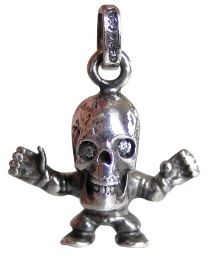 CHROME HEARTS TINY FOTI HARRIS TEETER CHARM W/PAVE DIAMOND クロムハーツ　タイニー　 FOTI HARRIS TEETER　チャーム　ダイヤ