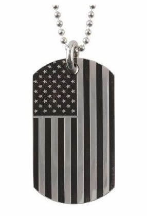 Chrome Hearts Dog Tag Pendant American Flag Freedom クロムハーツ ドッグタグ ペンダント アメリカン フラッグ フリーダム