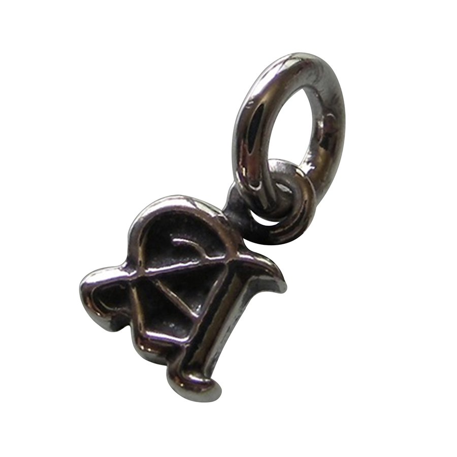 CHROME HEARTS ALPHABET MINI "A" CHARM クロムハーツ アルファベット ミニ " A " チャーム ペンダント
