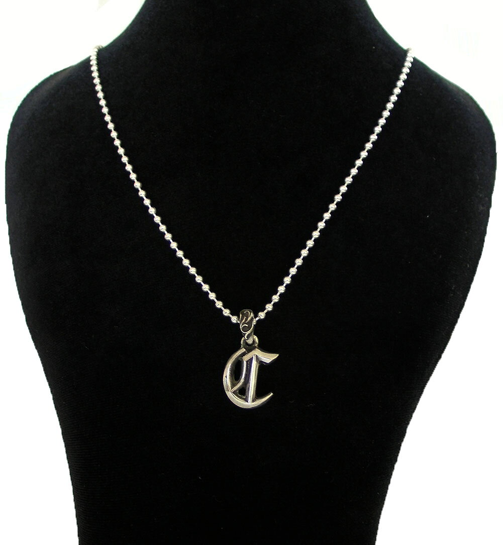CHROME HEARTS INITIAL CHARM 