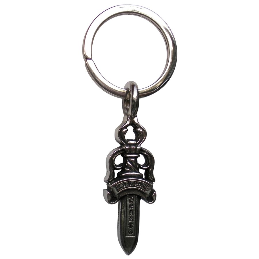 CHROME HEARTS DOUBLE DAGGER KEY RING ������ϡ��ġ����֥��������������󥰡���š�