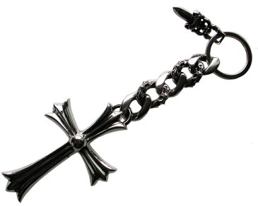 CHROME HEARTS LARGE CROSS FANCY LINK CHAIN KEY CHAIN クロムハーツ　ラージクロス　ファンシーチェーン　キーチェーン