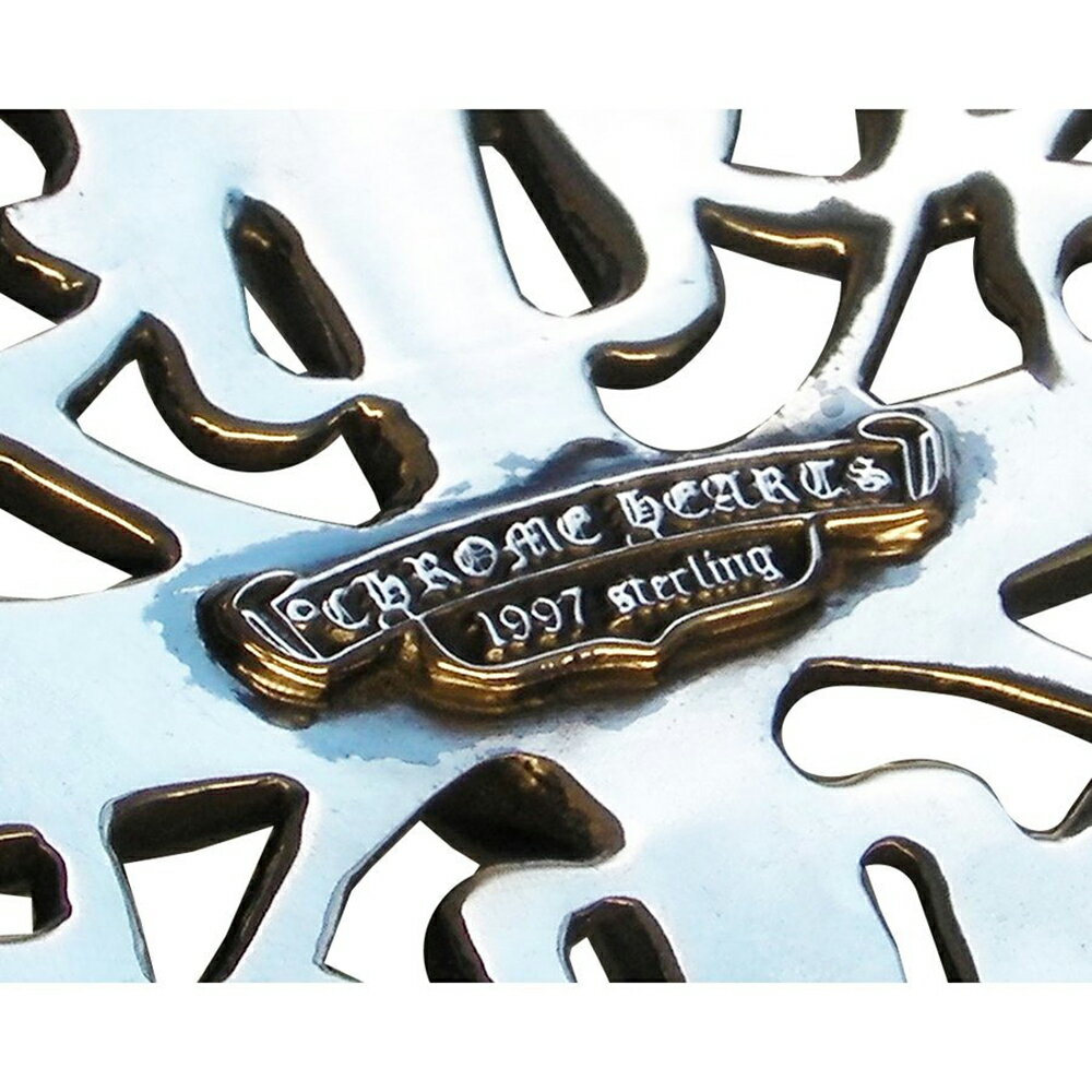 CHROME HEARTS CLASSIC OVAL CROSS BELT BUCKLE ������ϡ��ġ����饷�å������Х� ������ �٥�ȥХå���