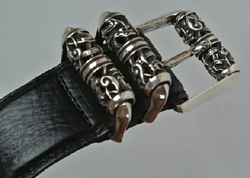 CHROME HEARTS CELTIC ROLLER BELT クロムハーツ　3pcs ケルティック ローラーベルト 34インチ【中古】 3