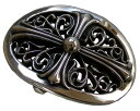 CHROME HEARTS CLASSIC OVAL BELT BUCKLE クロムハーツ クラシックオーバル クロス ベルトバックル