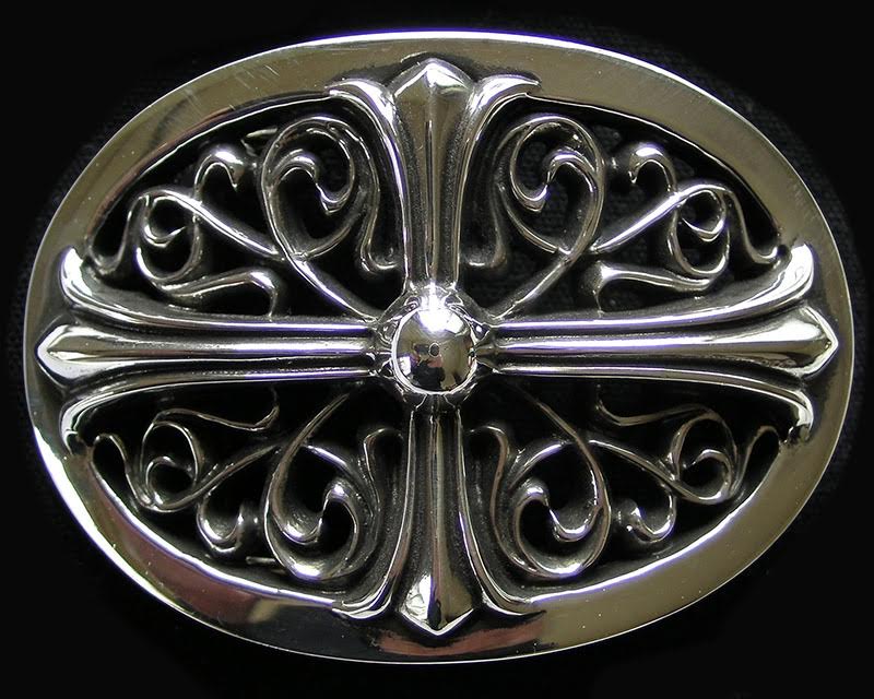 CHROME HEARTS CLASSIC OVAL BELT BUCKLE クロムハーツ クラシックオーバル クロス ベルトバックル CHROME HEARTS CLASSIC OVAL BELT BUCKLE クロムハーツ クラシックオーバル クロス ベルトバックル