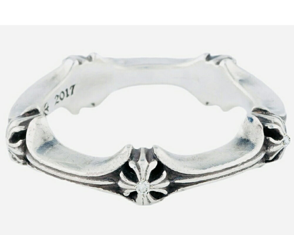 CHROME HEARTS PLUS & BONE RING クロムハー
