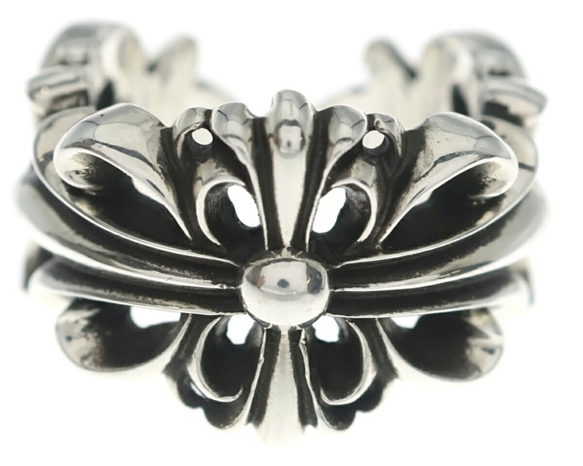 Rakuten - CHROME HEARTS DOUBLE FLORAL CROSS RING クロムハーツ　ダブルフローラルクロス　リング