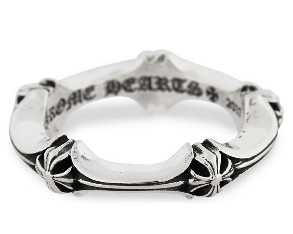 CHROME HEARTS PLUS & BONE RING クロムハーツ　CHプラス BONE　指輪