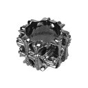 CHROME HEARTS SQUARE RING BLACK DIAMOND クロムハーツ セメタリー スクエア　リング　ブラックダイヤモンド