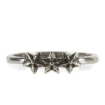 CHROME HEARTS BUBBLEGUM 3 STAR RING クロムハーツ バブルガム 3 スター リング