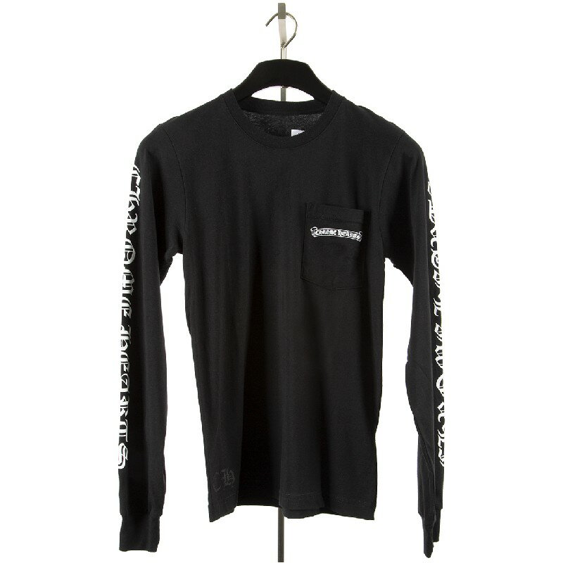 CHROME HEARTS LONG SLEEVE T-SHIRT CH PLUS クロムハーツ 長袖Tシャツ ロゴ / CHプラス 白