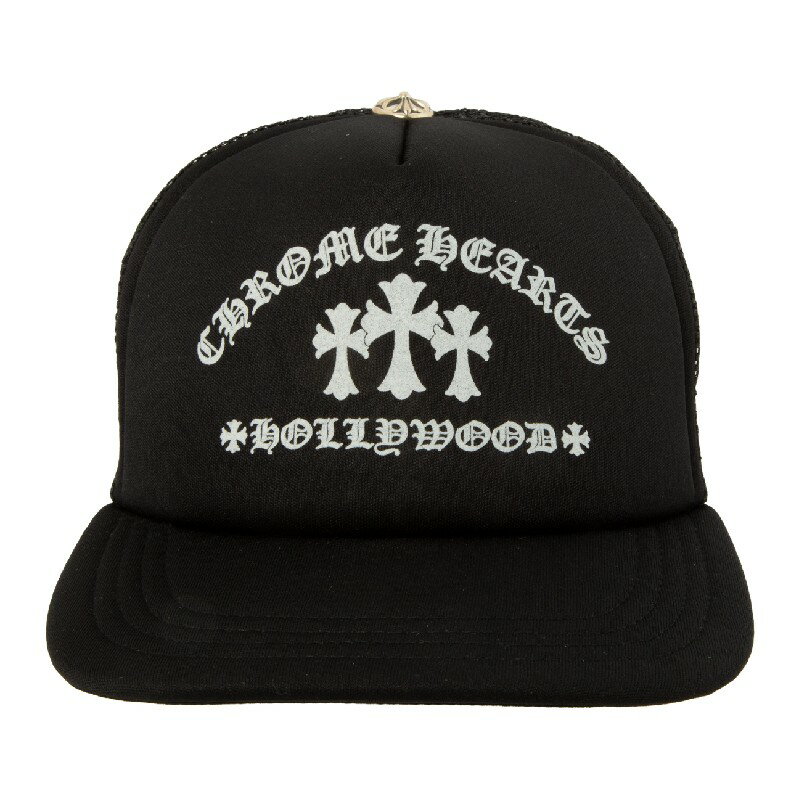 クロムハーツ CHROME HEARTS TRUCKER CAP 　KING TACO　BLACK　クロムハーツ　トラッカーキャップ