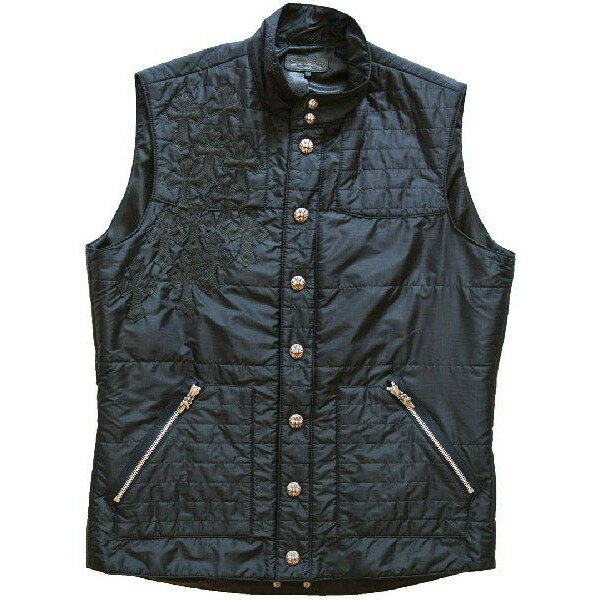 CHROME HEARTS VEST WOMENS AXE クロムハーツ　レディース　AXEベスト　ブラック