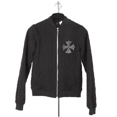 CHROME HEARTS LETS BE FRANK JACKET BLACK クロムハーツ　メンズ　