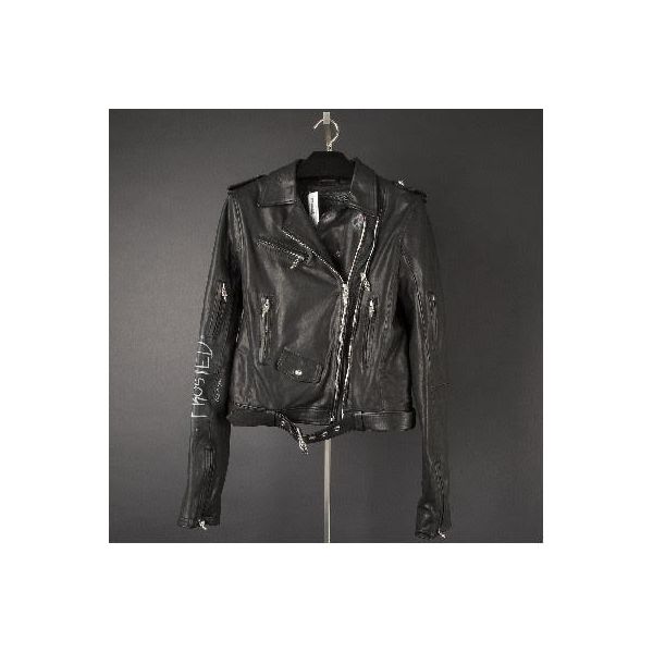 CHROME HEARTS WOMENS LEATHER JACKET クロムハーツ　レディース　PPO LAURIE レザージャケットV:PETE PUNK OFFSPRING