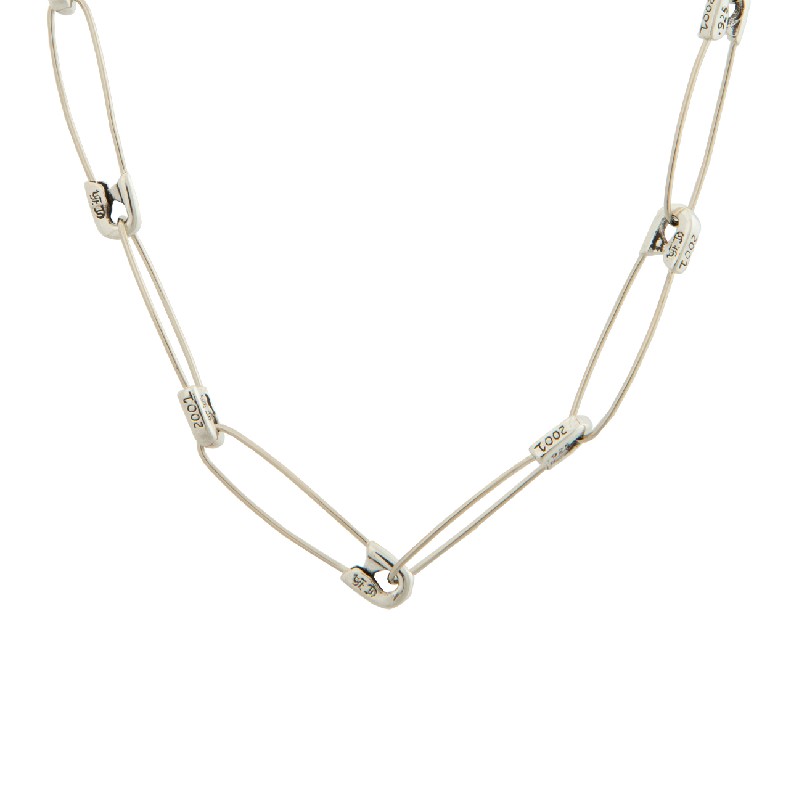 クロムハーツ ネックレス（メンズ） CHROME HEARTS SAFETY PIN NECKLACE クロムハーツ　セーフティーピン　ネックレス