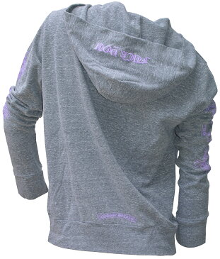 CHROME HEARTS LADIES HOODIE クロムハーツ レディース スウェットパーカー グレー