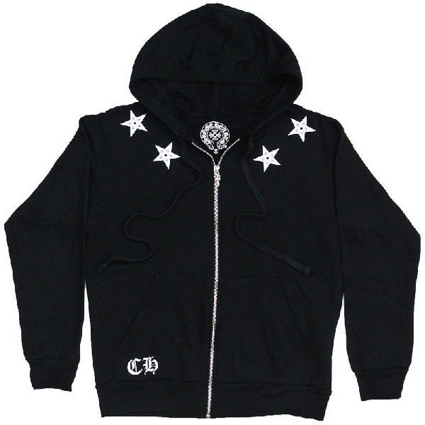 【楽天市場】CHROME HEARTS HOODIE STARS BLACK クロムハーツ スウェットパーカー スター ブラック：SKYTREK