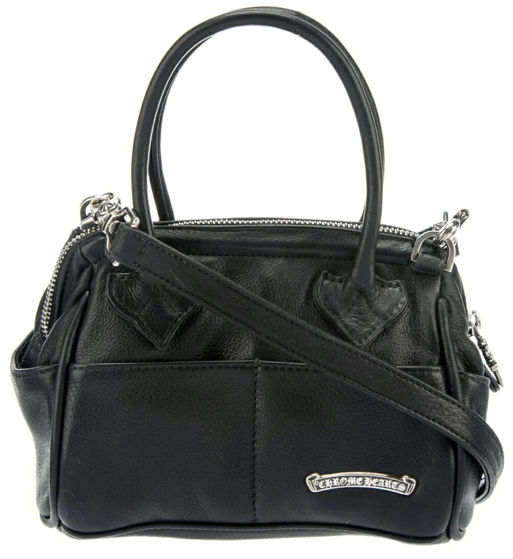 CHROME HEARTS SHOULDER PKT LEATHER BAG クロムハーツ ショルダーバッグ　PKT レザー　フレアニー