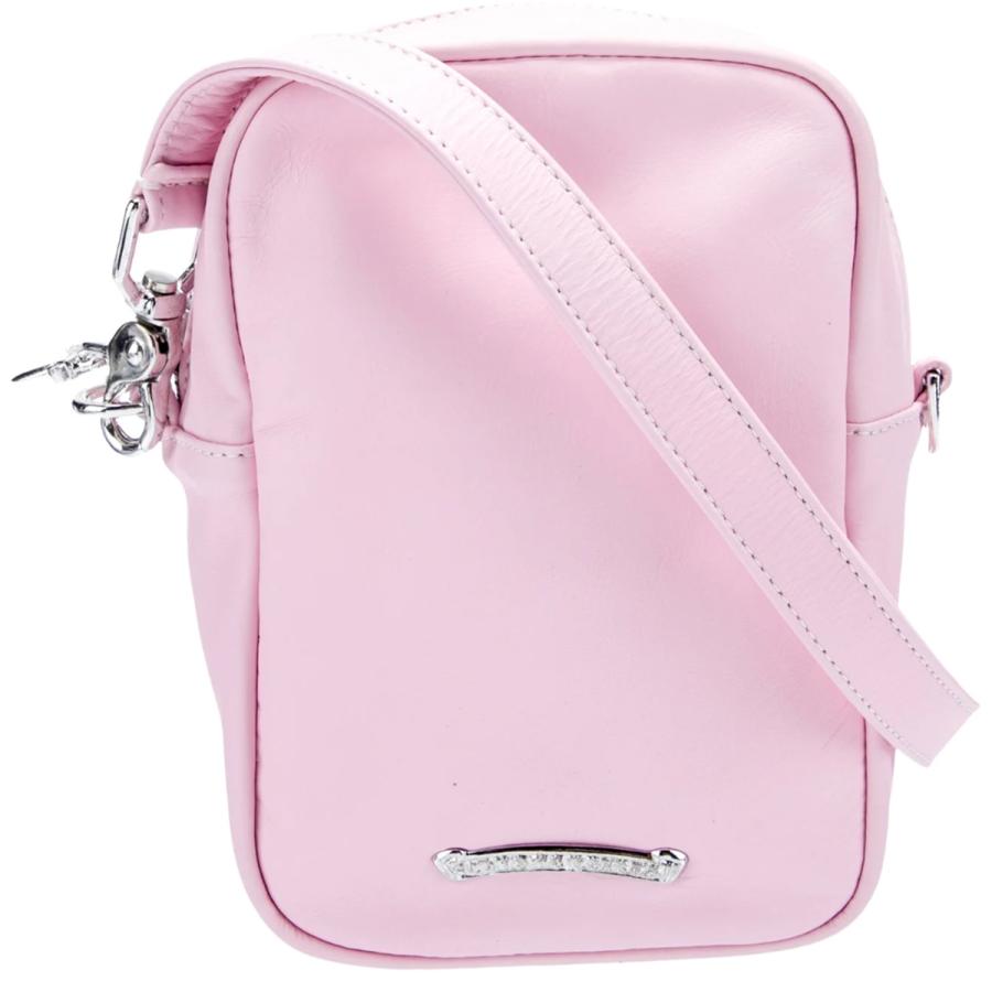 CHROME HEARTS TAKA SHOULDER BAG PINK ������ϡ��ġ����������Хå� ���� �쥶�� �������ѥå����ԥ�
