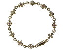 CHROME HEARTS TINY E CH PLUS BRACELET 22K W/PAVE DIAMONDS & PINK SAPPHIRES クロムハーツ タイニーE CHプラス ブレスレット 22金