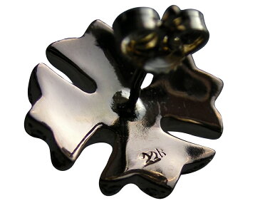 CHROME HEARTS #4 CH PLUS CUT-OUT 22K PAVE DIAMOND STUD EARRING クロムハーツ #4 CH プラス カットアウト イヤリング(シングル) パヴェダイヤ 22金
